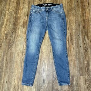 Torrid Feel The Fit Bombshell Skinny Premium Stretch Womens Plus 14R Blue Jeans